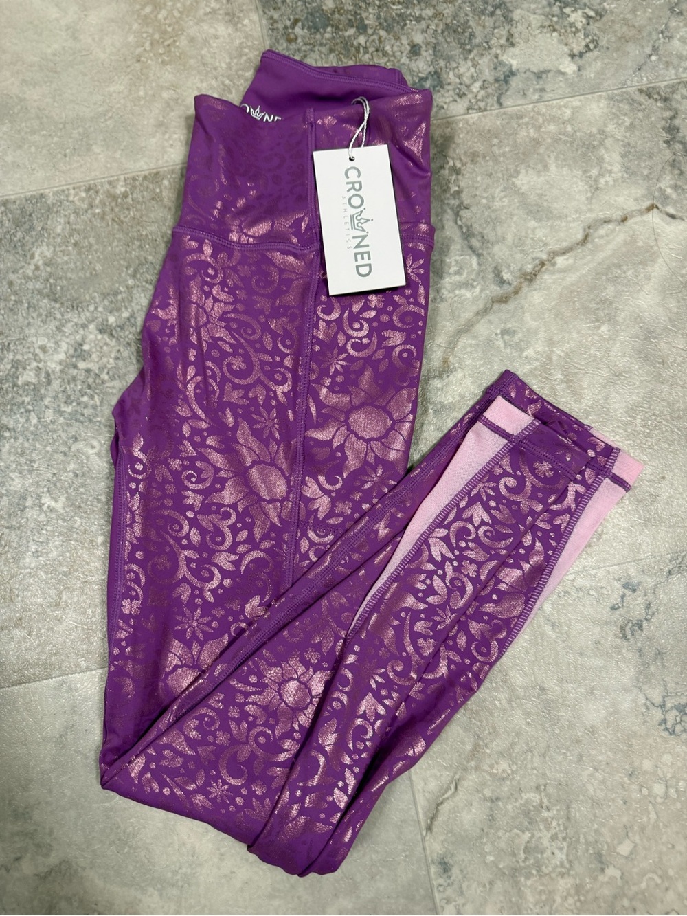Crowned Athletics golden dreamer leggings